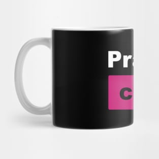 Prawn Club (for dark background) Mug